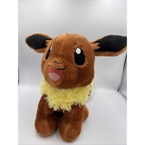 Build A Bear Pokemon Eevee Plush BAB 16" Stuffed Toy No Sound Nintendo